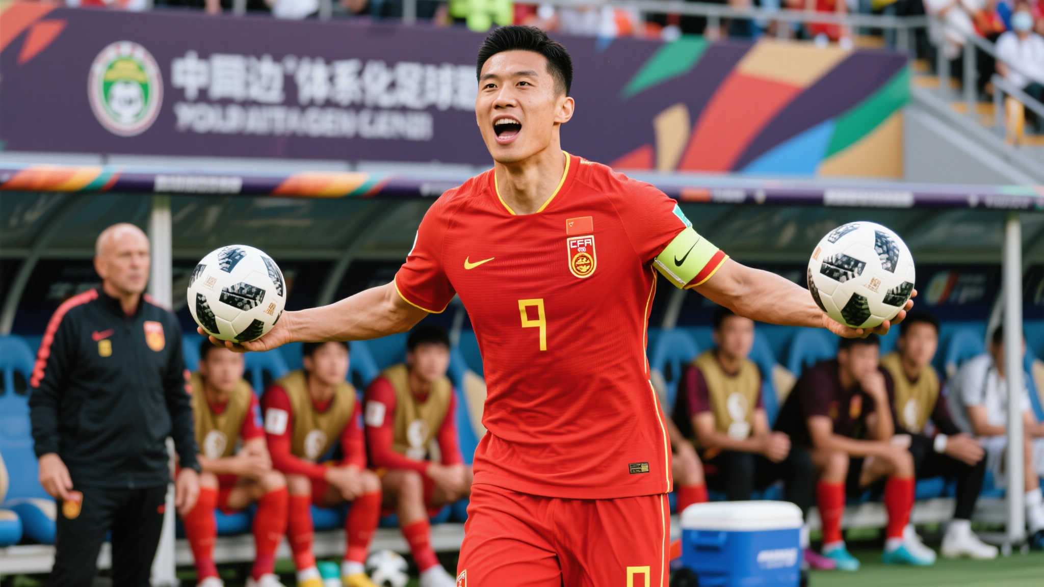 尤其值得注意的是，中锋王牌选手贡献两粒高质量入球，